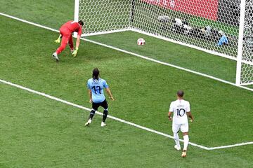 Griezmann anotó el 0-2 con un error monumental de Muslera.