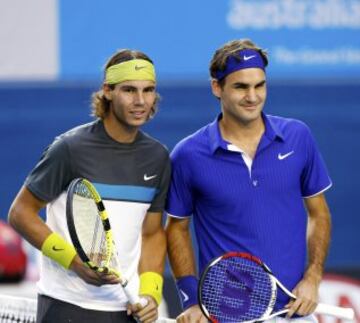 El 1 de febero de 2009 se enfrentan por primera vez en la final de un Grand Slam fuera de Europa. Nadal venció a Federer por 7-5, 3-6, 7-6 (3), 3-6 y 6-2.