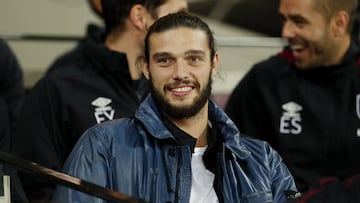 El delantero ingl&eacute;s del West Ham, Andy Carroll.