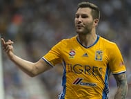 El francés André-Pierre Gignac, jugador de Tigres lleva, hasta el momento, 69 goles.