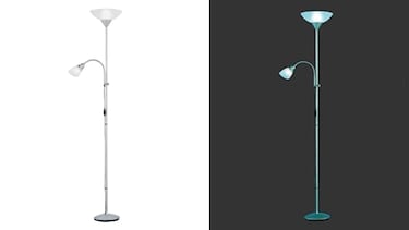 Transforma tu hogar con esta lmpara de pie de luz clida y suave