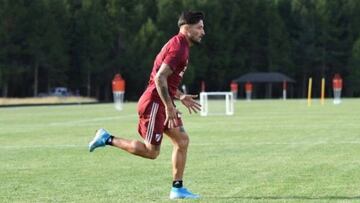 Casco volvió a trabajar diferenciado en River