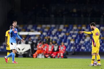 Fabi¨¢n Ruiz y Leo Messi.