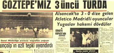 Aquel atraco al Atlético en Esmirna