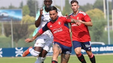 Chimy Ávila durante un entrenamiento.