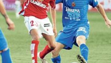 <b>EN EL NÀSTIC. </b>Pese al tiempo que ha pasado, Morán guarda un buen recuerdo de su etapa en Soria.