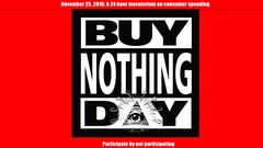 Buy Nothing Day. Foto: adbusters.com