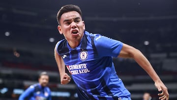 Charly Rodríguez marcó su primer gol con Cruz Azul