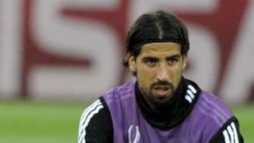PRESIONADO. Khedira se quedó fuera de la lista en la Supercopa.