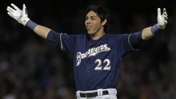 El jardinero derecho, de 28 años, permanecerá en Milwaukee por nueve años, al firmar una extensión de siete temporadas y 188.5 millones de dólares.