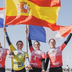 Imparable Nia Suardíaz: primera Copa del Mundo de Wingfoil