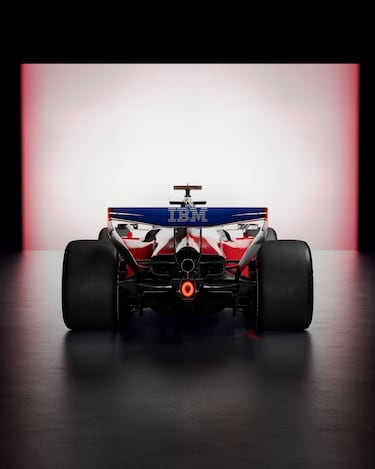 El monoplaza de Ferrari. 