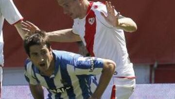 Piti, en el partido ante la Real Sociedad.