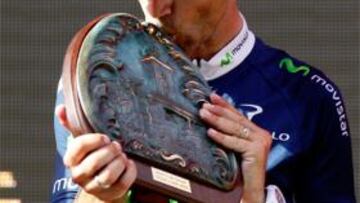 El español Alejandro Valverde, del Movistar, ha sido el ganador de la tercera etapa de la Vuelta a España disputada entre Oion y el Alto de Arrate.