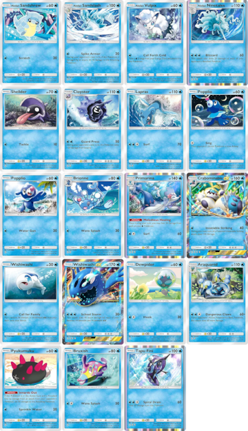 pokemon tcg pocket guardianes celestiales expansion set nuevas cartas pokemon agua