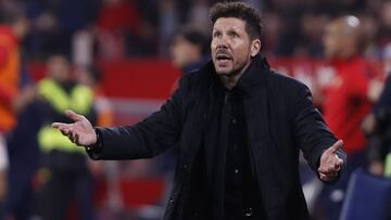 Simeone, sobre Griezmann: "Si él crece, nosotros crecemos..."