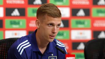 13/06/24  SELECCION ESPAÑOLA ESPAÑA 
EUROCOPA 2024 
RUEDA DE PRENSA 
DANI OLMO 
