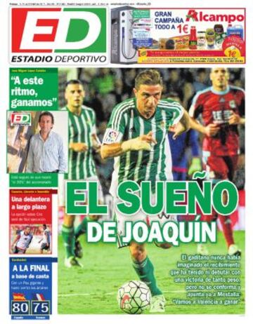 Portadas de la prensa deportiva