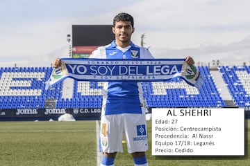Los fichajes de invierno en Primera División