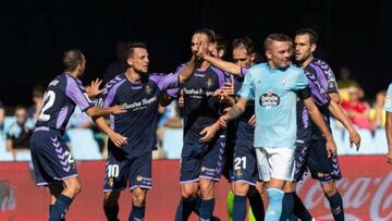 El Real Valladolid tuvo un punto de infléxión en Balaídos en la temporada 2018-19 ante el Celta.