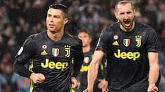 Chiellini marvels at "hyena" Ronaldo's work ethic