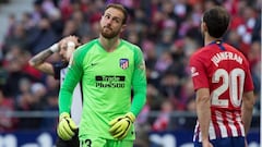 Jan Oblak has kept a clean sheet in half of the league games he's played this season