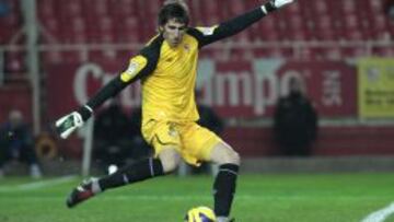 Julián, portero del Sevilla.