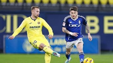 Partido de la jornada 21 de LaLiga Hypermotion entre el Villarreal B y el Oviedo.