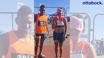Ionis Salcedo, nueva marca personal y medalla de plata en Santiago