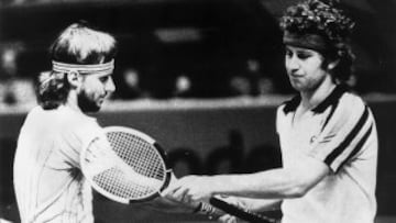 Los enfrentamientos entre Björn Borg y John McEnroe eran auténticas batallas.