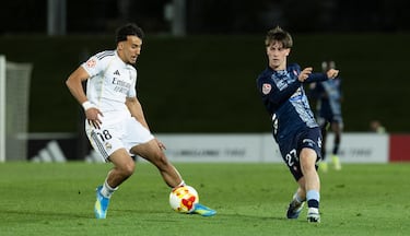 El Castilla golea al Celta Fortuna a lomos del prometedor Jacobo Ortega