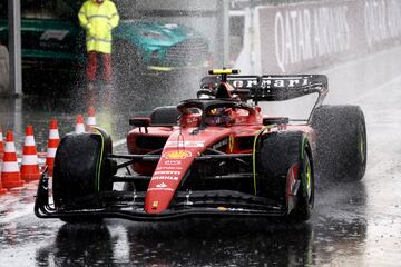 Final de carrera agitado para Carlos Sainz tras la presión metida por Lewis Hamilton. Acaba quinto y adelanta a Leclerc y George Russell en la general (P5).