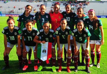 Las seleccionadas tricolores Sub-17 tuvieron su primer partido de Copa del Mundo Sub-17 ante Sudáfrica y terminaron por repartir puntos al empatar por marcador 0-0.