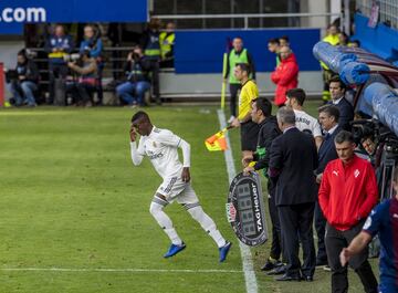 El joven brasileño disputó los últimos 20 minutos del partido.