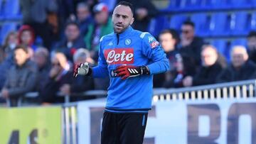 David Ospina, arquero de Napoli