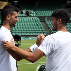 Alcaraz: “Me sorprende lo de Djokovic, es un superhumano”