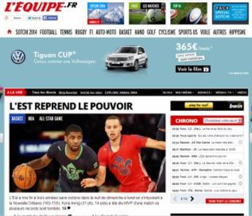 Portadas de la prensa extranjera