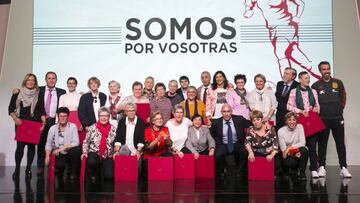 "Somos por vosotras", el homenaje a las pioneras del fútbol español