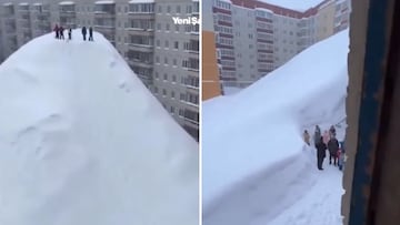 Kamchatka sepultada por una histórica nevada y lo que deciden hacer los vecinos no lo creerás: para frotarse los ojos