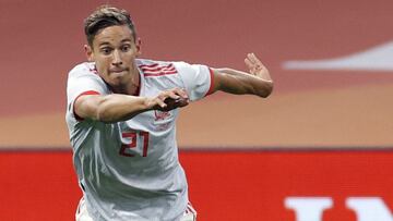 Marcos Llorente, en su debut como internacional con la Selecci&oacute;n espa&ntilde;ola.