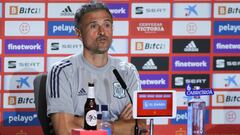 Luis Enrique, head coach of Spain during press conference  at Wanda Metropolitano stadium on Jun 03, 2021 in Madrid, Spain.
 AFP7 
 03/06/2021 ONLY FOR USE IN SPAIN