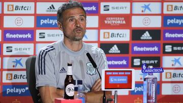 Luis Enrique, head coach of Spain during press conference  at Wanda Metropolitano stadium on Jun 03, 2021 in Madrid, Spain.
 AFP7 
 03/06/2021 ONLY FOR USE IN SPAIN