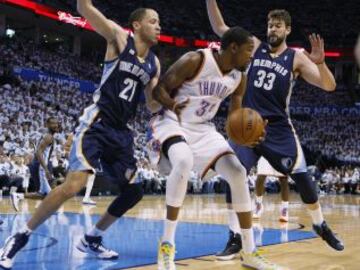 El equipo del pívot español se impuso 84-88 a los Oklahoma City Thunder en el Chesapeake Energy Arena de Oklahoma City.