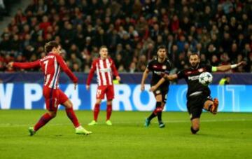 Bayer Leverkusen - Atletico Madrid: In Pictures