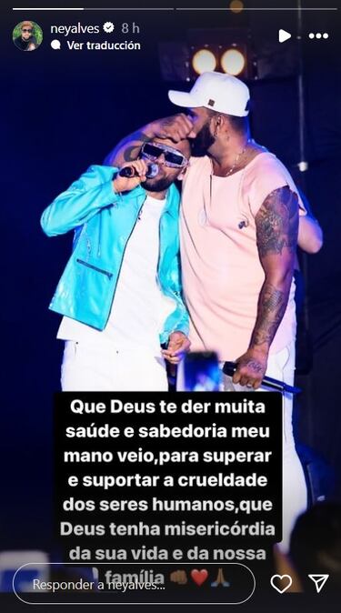 Ney Alves desmiente la muerte de su hermano Dani