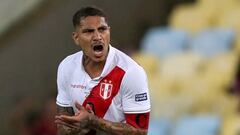 1-1. Paolo Guerrero celebró el gol del empate.