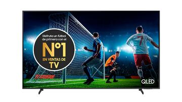 TV Samsung de 75 pulgadas.