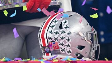 Following their win over Texas Longhorns in the Cotton Bowl final on 10 January, Ohio State face Notre Dame in the CFP final.