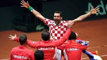 Davis Cup redemption for Croatia as classy Cilic secures title