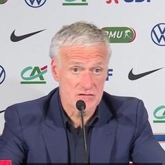 El palo de Deschamps a Mbappé